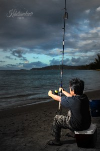 Catching the big one...